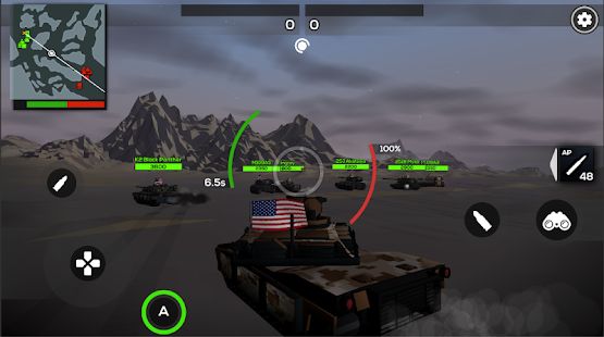 Скачать взломанную Poly Tank 2: Battle Sandbox [Разблокировано все] версия 1.4.6a apk на Андроид