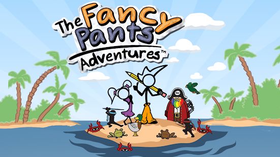 Скачать взломанную Fancy Pants Adventures [Много монет] версия 1.0.11h apk на Андроид