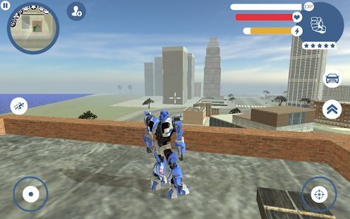 Скачать взломанную Supercarobot [Бесконечные деньги] версия 1.2 apk на Андроид