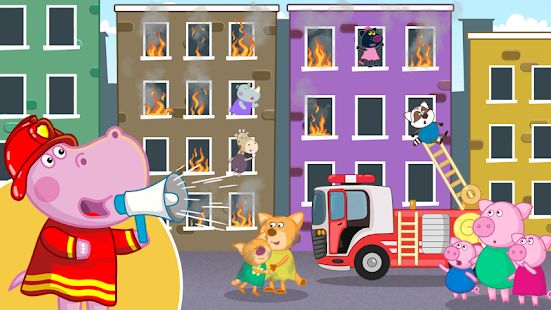 Скачать взломанную Пожарный патруль. Игры для детей [Разблокировано все] версия 1.2.6 apk на Андроид