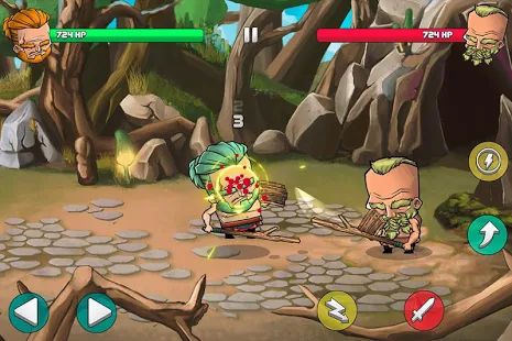 Скачать взломанную Tiny Gladiators [Разблокировано все] версия 2.4.4 apk на Андроид