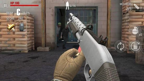 Скачать взломанную Отстрел зомби : FPS [Разблокировано все] версия 1.1.9 apk на Андроид