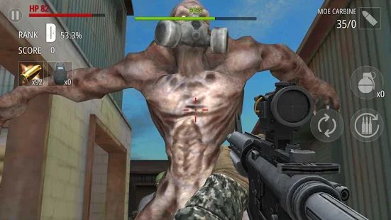 Скачать взломанную Отстрел зомби : FPS [Разблокировано все] версия 1.1.9 apk на Андроид