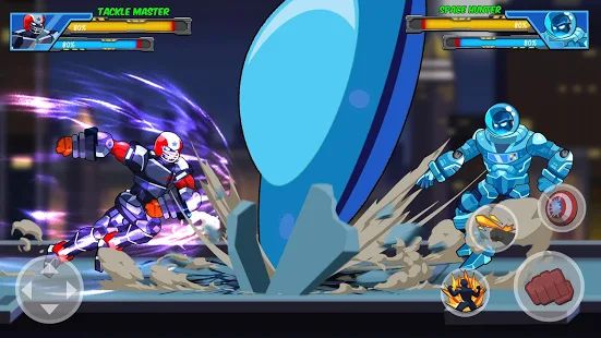 Скачать взломанную Robot Super: Hero Champions [Бесконечные деньги] версия 1.0.7 apk на Андроид
