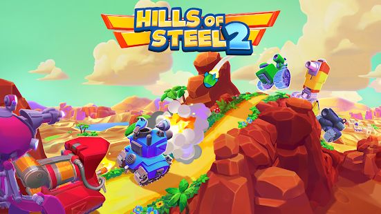 Скачать взломанную Hills of Steel 2 [Бесконечные деньги] версия 2.2.1 apk на Андроид