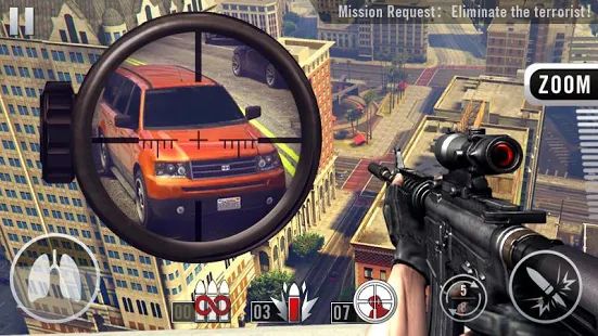 Скачать взломанную Элитный снайпер 3D - Sniper Shot [Много монет] версия Зависит от устройства apk на Андроид