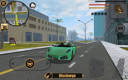 Скачать взломанную Miami crime simulator [Разблокировано все] версия 2.3 apk на Андроид