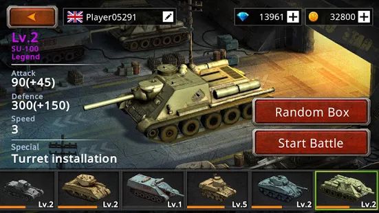 Скачать взломанную Боевой танк2 [Бесконечные деньги] версия 1.0.0.29 apk на Андроид