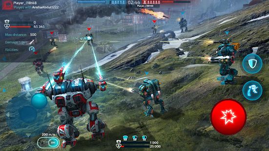 Скачать взломанную Robot Warfare: Mech Battle 3D PvP FPS [Много монет] версия 0.2.2310.1 apk на Андроид