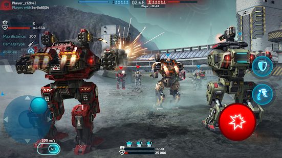 Скачать взломанную Robot Warfare: Mech Battle 3D PvP FPS [Много монет] версия 0.2.2310.1 apk на Андроид