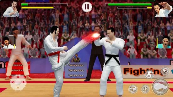 Скачать взломанную Tag Team Карате Борьба Игры: PRO Kung Fu Master [Разблокировано все] версия 2.2.3 apk на Андроид