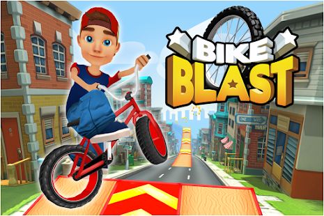Скачать взломанную Велосипедная гонка -Bike Blast [Много монет] версия 4.3.2 apk на Андроид