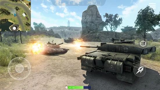 Скачать взломанную War of Tanks: Танки онлайн [Разблокировано все] версия 1.3.1 apk на Андроид