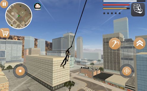 Скачать взломанную Stickman Rope Hero 2 [Много монет] версия 2.6.190 apk на Андроид