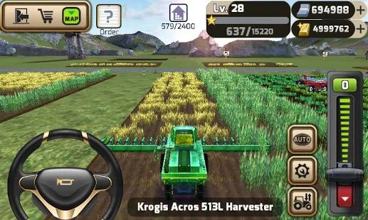 Скачать взломанную Симулятор фермера 3D [Бесконечные деньги] версия 1.0.3 apk на Андроид