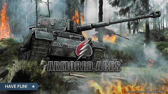 Скачать взломанную Armored Aces - Танки в мировой войне [Разблокировано все] версия 3.1.0 apk на Андроид