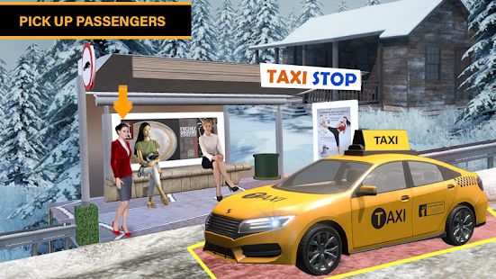 Скачать взломанную Гранд симулятор такси: современная игра такси 2020 [Бесконечные деньги] версия 1.2 apk на Андроид