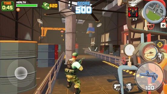 Скачать взломанную Gangster City- Open World Shooting Game 3D [Бесконечные деньги] версия 1.0.4 apk на Андроид