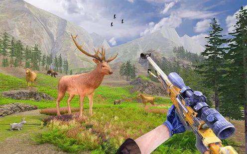 Скачать взломанную Дикий олень Охота: Животные Игры стрелялки [Разблокировано все] версия 1.0.29 apk на Андроид