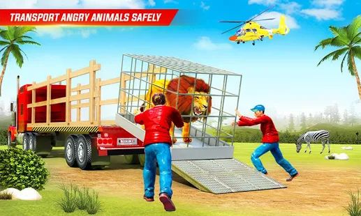 Скачать взломанную Farm Animal Transport Truck Driving Simulator [Разблокировано все] версия 23 apk на Андроид