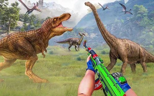 Скачать взломанную Wild Animal Hunt 2020: Dino Hunting Games [Разблокировано все] версия Зависит от устройства apk на Андроид