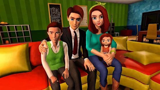 Скачать взломанную Virtual Mother Game: Family Mom Simulator [Бесконечные деньги] версия 1.25 apk на Андроид