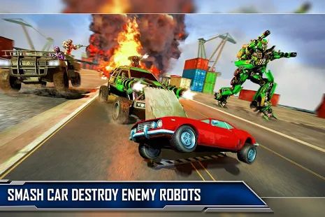 Скачать взломанную Ramp Car Robot Transforming Game: Robot Car Games [Разблокировано все] версия 1.0.9 apk на Андроид