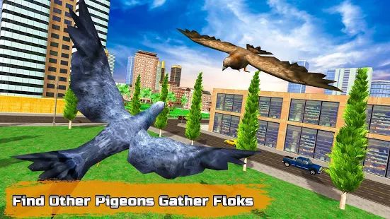 Скачать взломанную Thug Life Pigeon Simulator - Birds Simulator 2020 [Бесконечные деньги] версия 1.2 apk на Андроид