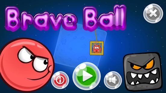 Скачать взломанную Brave Ball (Game Troll) [Разблокировано все] версия 1.4 apk на Андроид