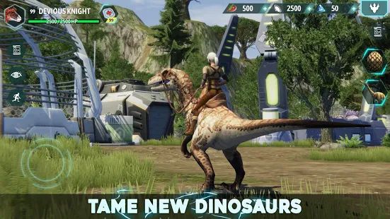 Скачать взломанную Dino Tamers - Jurassic Riding MMO [Бесконечные деньги] версия 2.08 apk на Андроид