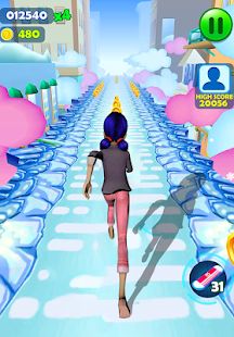 Скачать взломанную subway Lady Bug Runner Jungle Adventure Dash 3D [Много монет] версия 7.1 apk на Андроид