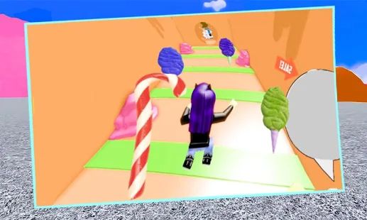 Скачать взломанную Rainbow Funneh Escape Candy Land cake worlds [Разблокировано все] версия 1.1.1 apk на Андроид