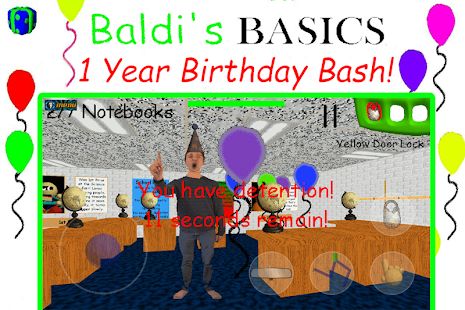 Скачать взломанную Scary Math Teacher: Birthday Bash Party [Бесконечные деньги] версия 1.4.5 apk на Андроид