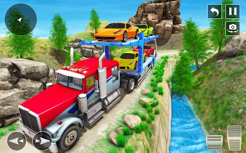 Скачать взломанную Real Truck Driving Simulator:Offroad Driving Game [Разблокировано все] версия Зависит от устройства apk на Андроид