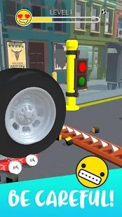 Скачать взломанную Wheel Smash [Много монет] версия 1.9 apk на Андроид