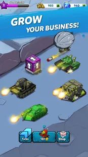 Скачать взломанную Merge Tanks: Забавный танк Удивительного Слияние [Разблокировано все] версия 2.0.0 apk на Андроид