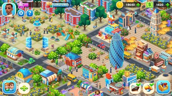 Скачать взломанную Farm City : Farming & City Building [Много монет] версия 2.4.2 apk на Андроид