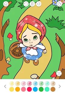 Скачать взломанную Блестящие Раскраски для Детей: Игра для Детей [Бесконечные деньги] версия 1.0.6.1 apk на Андроид