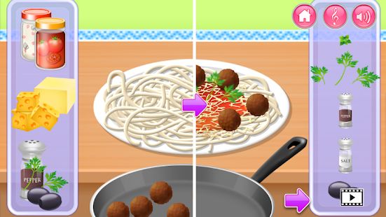 Скачать взломанную Приготовления пищи на кухне [Много монет] версия 1.1.72 apk на Андроид