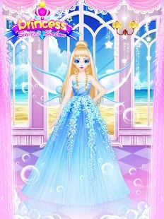 Скачать взломанную Принцессы моды платье - макияж игра [Много монет] версия 1.22 apk на Андроид