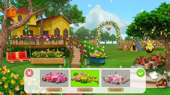 Скачать взломанную Home Design : My Dream Garden [Много монет] версия 1.20.0 apk на Андроид