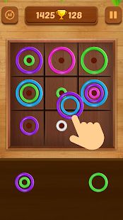 Скачать взломанную Color Rings - Colorful Puzzle Game [Бесконечные деньги] версия 3.3 apk на Андроид