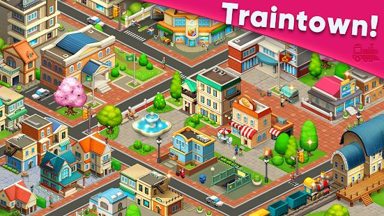 Скачать взломанную Merge train town! (Merge Games) [Много монет] версия 1.1.19.2 apk на Андроид