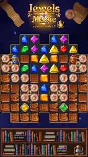 Скачать взломанную Jewels Magic: Mystery Match3 [Бесконечные деньги] версия 20.0922.09 apk на Андроид