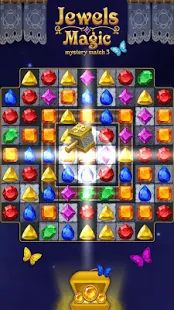 Скачать взломанную Jewels Magic: Mystery Match3 [Бесконечные деньги] версия 20.0922.09 apk на Андроид