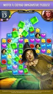 Скачать взломанную The Wizard of Oz Magic Match 3 Puzzles & Games [Бесконечные деньги] версия 1.0.4706 apk на Андроид