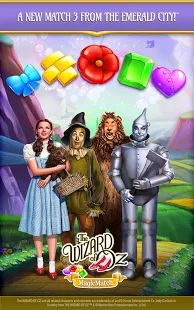 Скачать взломанную The Wizard of Oz Magic Match 3 Puzzles & Games [Бесконечные деньги] версия 1.0.4706 apk на Андроид