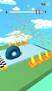 Скачать взломанную Wheel Race [Бесконечные деньги] версия 1.2.3 apk на Андроид