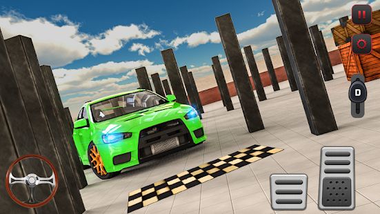 Скачать взломанную автомобильна парковка 3D играть бесплатно вождение [Разблокировано все] версия 1.4.2 apk на Андроид