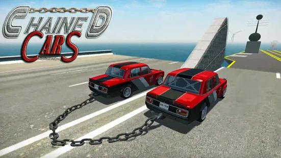 Скачать взломанную Chained Cars Against Ramp 3D [Бесконечные деньги] версия Зависит от устройства apk на Андроид